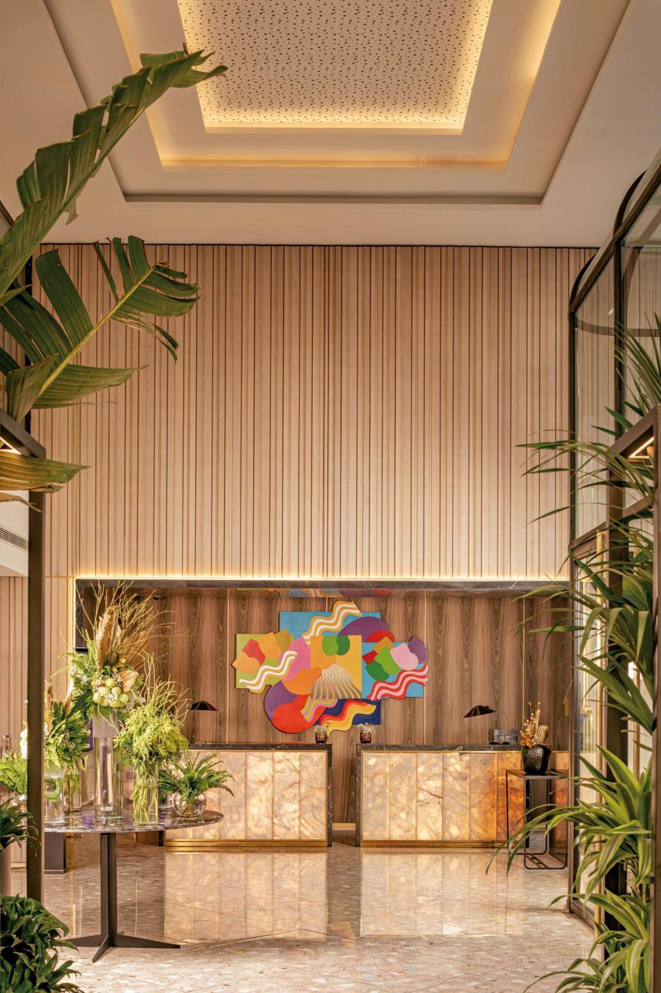 Radisson Blu Hotel Casablanca City Center Exteriér fotografie The lobby of the hotel