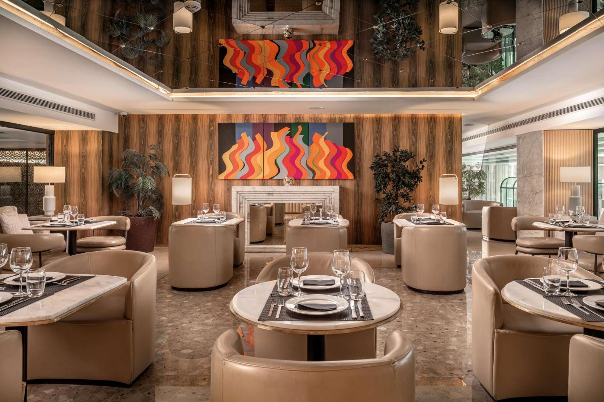 Radisson Blu Hotel Casablanca City Center Exteriér fotografie The restaurant